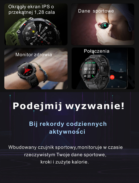 Pánské Chytré Hodinky Gt7-2 – Volání (Sg016b)