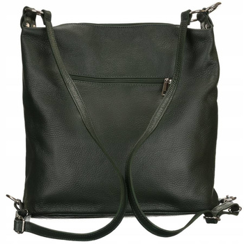 Prostorná dámská shopper taška z přírodní kůže