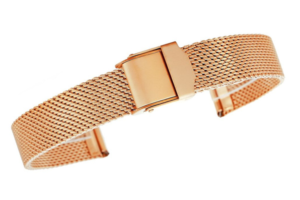 Náramek Mesh Pink Gold 14 mm 302RG14-Z