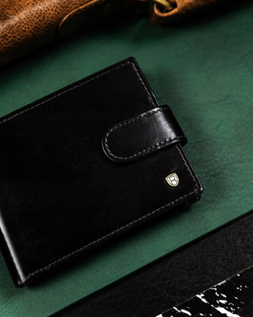 Kožená pánská peněženka s RFID systémem
