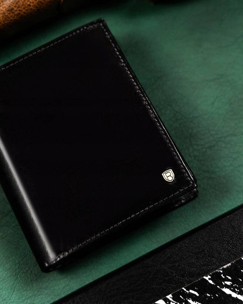 Velká, kožená pánská peněženka s RFID systémem