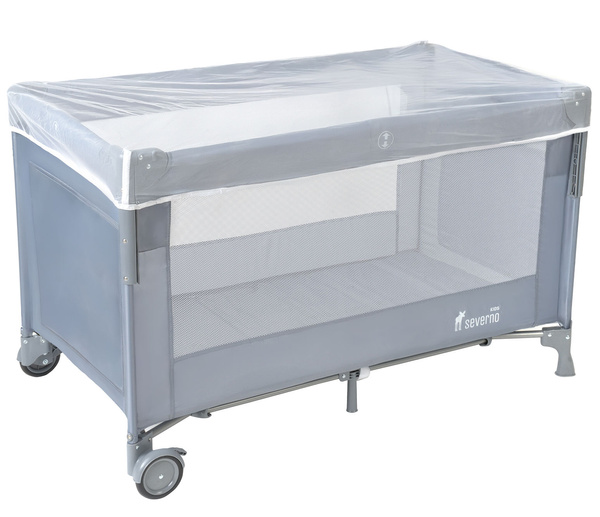 Cestovní postýlka skládací přístavná Close To Mommy šedá 125x65cm