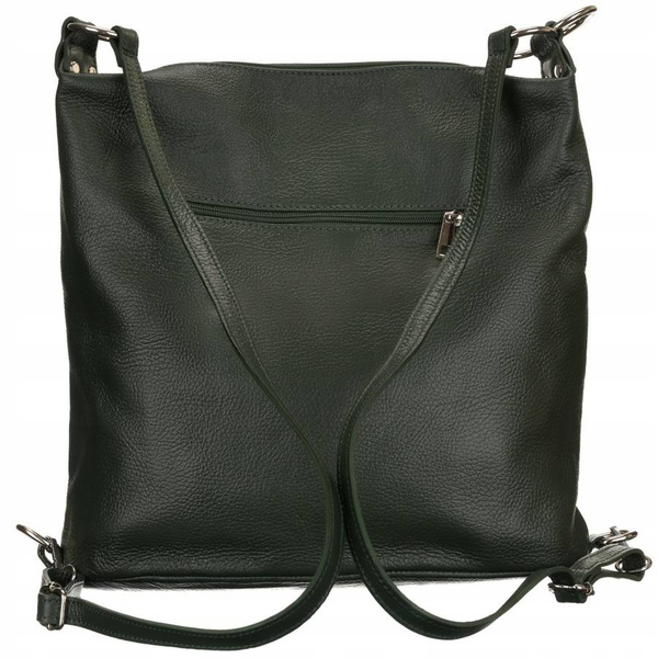 Prostorná dámská shopper taška z přírodní kůže