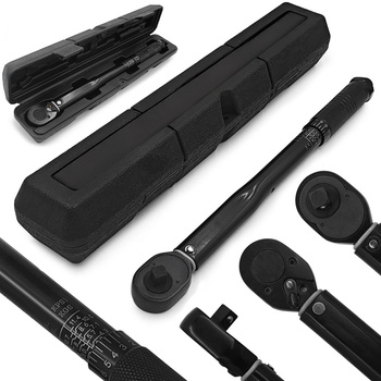 Přesný momentový klíč 3/8" 7-112 Nm s aretací + pouzdro