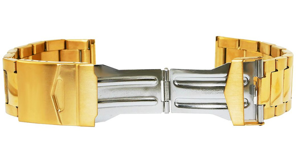 Nastavitelný náramek Gold PVD 22mm 676G-22