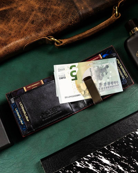 Elegantní, kožená pánská peněženka s RFID systémem
