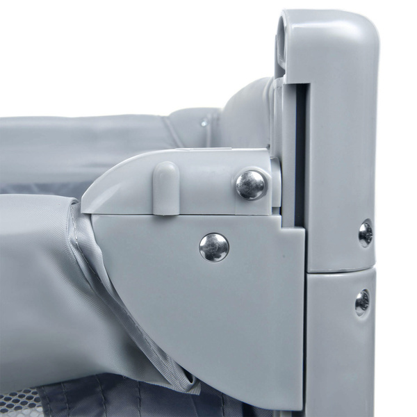 Cestovní postýlka skládací přístavná Close To Mommy šedá 125x65cm