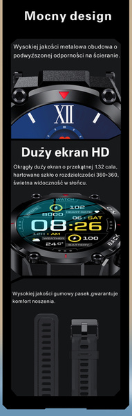 Pánské Chytré Hodinky Gt8-3 – S Gps (Sg017c)