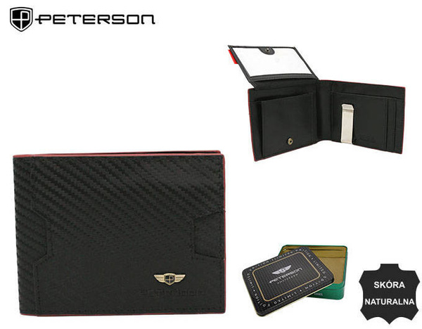 Elegantní, kožená pánská peněženka s RFID systémem