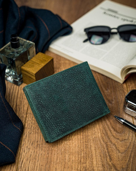 Krásná, barevná pánská peněženka z přírodní kůže