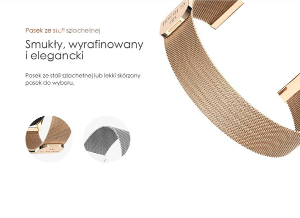 Dámské Chytré Hodinky Sw017-6 R.Gold/Black (Sg011f)