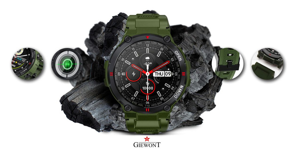 Smartwatch Giewont GW430-3 Green