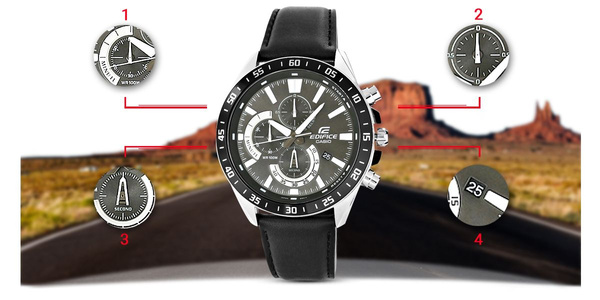 Pánské hodinky Casio Edifice EFV-620L-1AVUEF 10 Bar