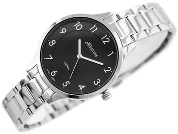 Dámské Hodinky Mirage Abbc02 (Za538d) Silver/Black Ii