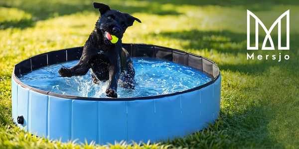 Zahradní bazén pro psy a děti ideální na zahradu a na terasu DEXTER 80x20cm