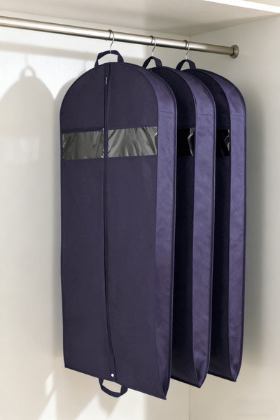 Obal na oblečení Baggi LONG (150x60x15) tmavě modrý