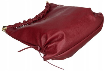 Shopper bag typu z přírodní kůže