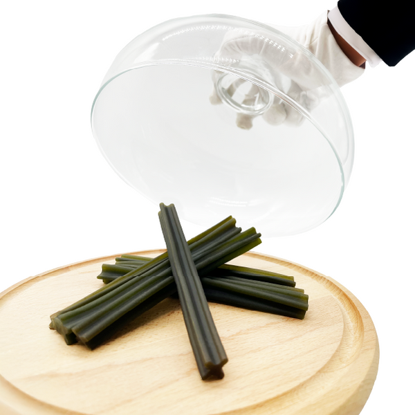 Dentální pamlsek pro psy Dental Sticks Mersjo Hovězí Řasy Zelené Čaj 28 ks