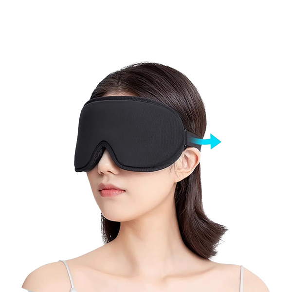 Maska na oči na spaní s nastavitelným páskem - SLEEPY 3D