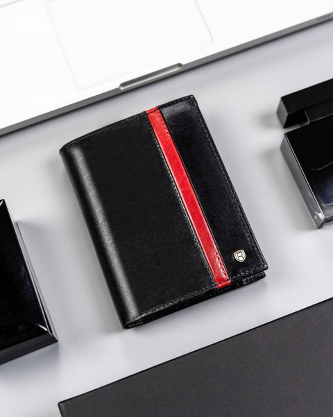 Velká, kožená pánská peněženka s RFID systémem