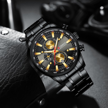 Pánské Hodinky 8351 (Zc022c) - Chronograf + Krabička
