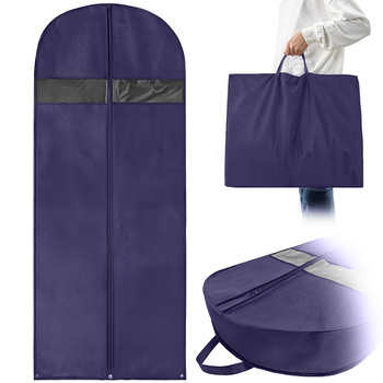 Obal na oblečení Baggi LONG (150x60x15) tmavě modrý