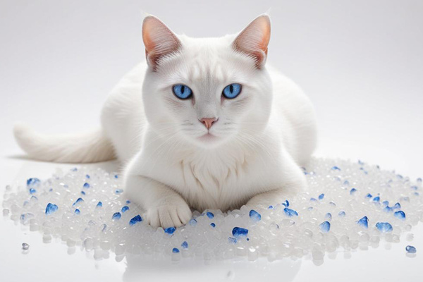 Silikonová podestýlka pro kočky Mersjo Neutrální 5x3,8L