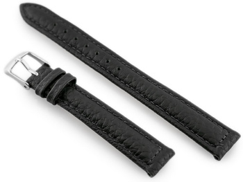 Kožený Řemínek K Hodinkám W71 - Černý - 14mm