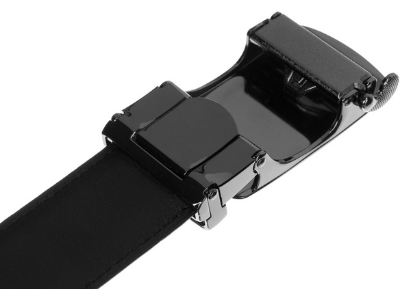 Pánský business pásek s elegantní automatickou sponou