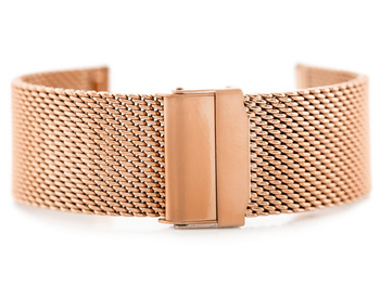 Náramek M8 - Hq Mesh - Rosegold 22mm