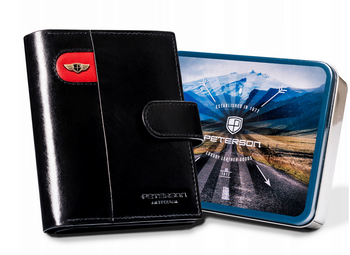 Velká pánská peněženka se zapínáním na patent