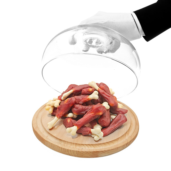 Kachní stehínka s vápníkem, přírodní pochoutka pro psy, Mersjo, WildLeg, 500g