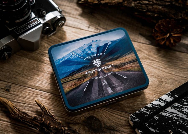 Kožená pánská RFID peněženka