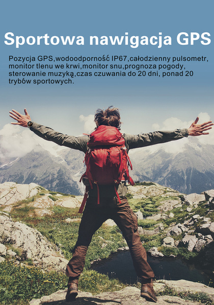 Pánské Chytré Hodinky Gt8-4 – S Gps (Sg017d)