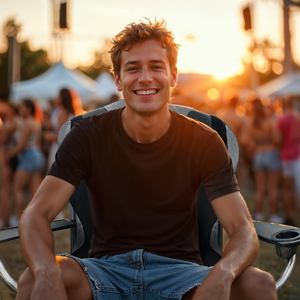 Rybářské křeslo, turistické, kempingové, plážové křeslo - skládací DELTA