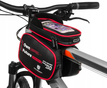 Vodotěsná taška na rám na kolo